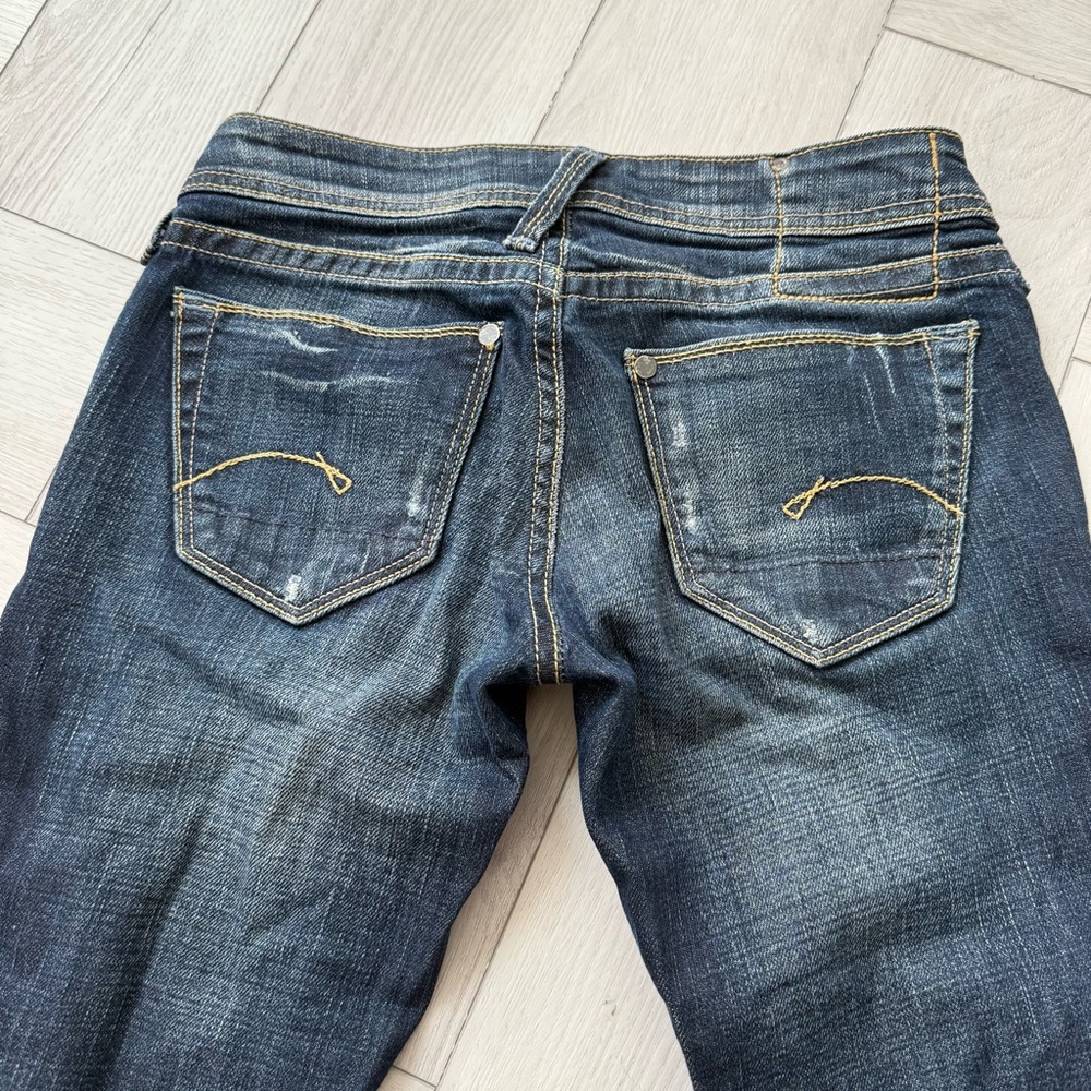 👖 G-STAR RAW LOW RISE DENIM 25 - Picture 2 of 6